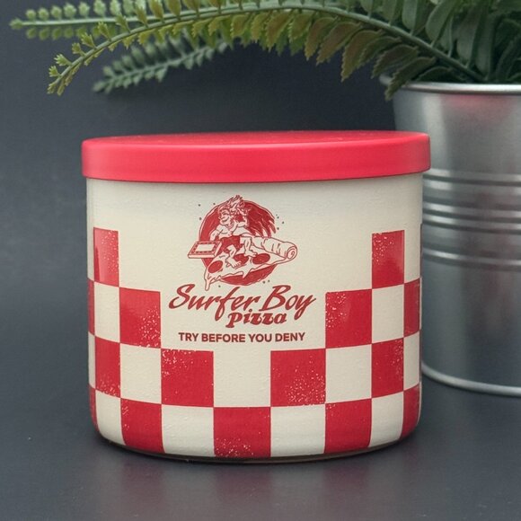 BBW Stranger Things Argyle's Pineapple Pizza Bath & Body Works 3 Wick Candle - Picture 2 of 11